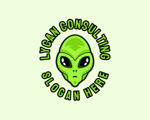 Alien Martian Streaming logo design