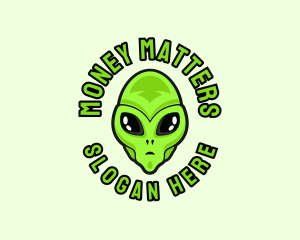 Alien Martian Streaming logo design