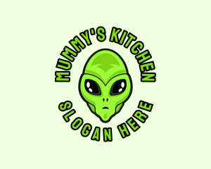 Alien Martian Streaming logo design