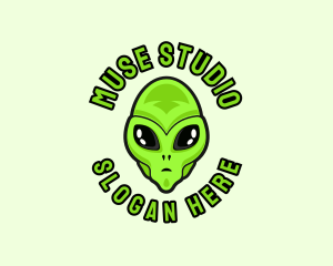 Alien Martian Streaming logo design