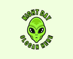 Alien Martian Streaming logo design