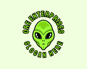 Alien Martian Streaming logo design