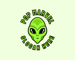 Alien Martian Streaming logo design