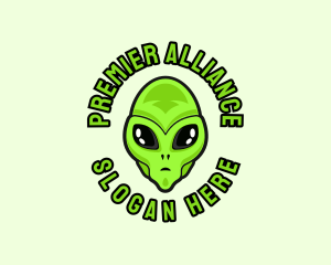 Alien Martian Streaming logo design