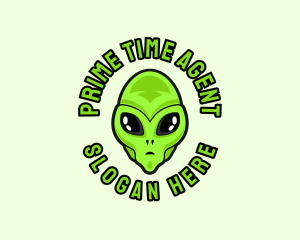 Alien Martian Streaming logo design