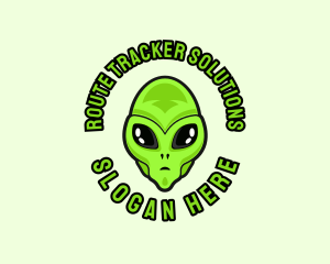 Alien Martian Streaming logo design