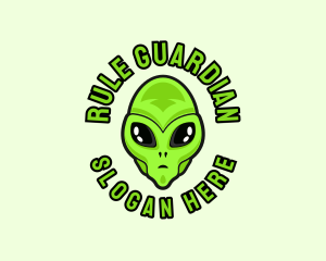 Alien Martian Streaming logo design