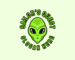 Alien Martian Streaming logo design