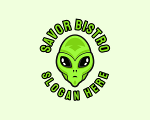 Alien Martian Streaming logo design