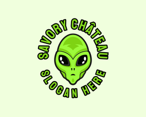 Alien Martian Streaming logo design