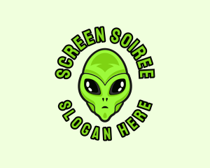 Alien Martian Streaming logo design