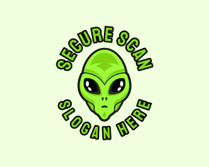 Alien Martian Streaming logo design