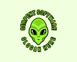 Alien Martian Streaming logo design