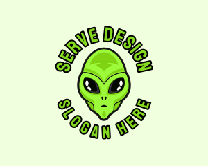 Alien Martian Streaming logo design