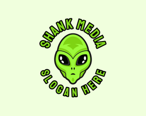 Alien Martian Streaming logo design