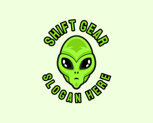 Alien Martian Streaming logo design