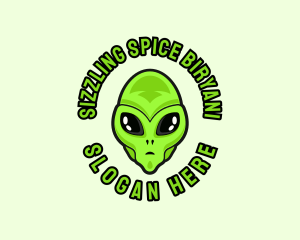 Alien Martian Streaming logo design