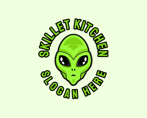 Alien Martian Streaming logo design