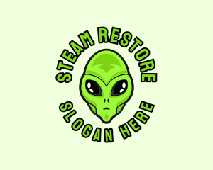 Alien Martian Streaming logo design