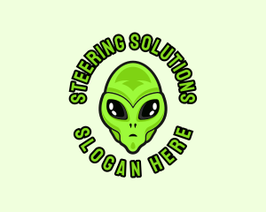 Alien Martian Streaming logo design