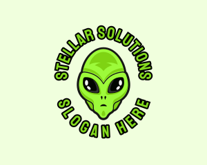 Alien Martian Streaming logo design