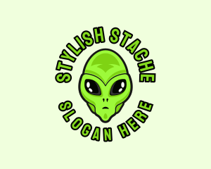 Alien Martian Streaming logo design