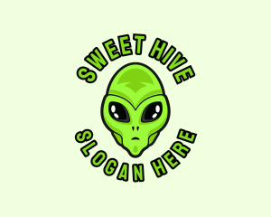 Alien Martian Streaming logo design