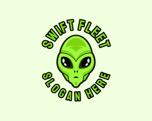 Alien Martian Streaming logo design