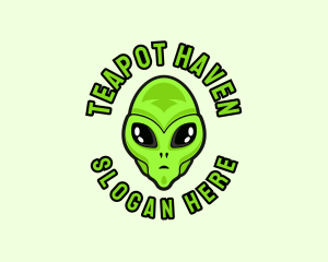 Alien Martian Streaming logo design