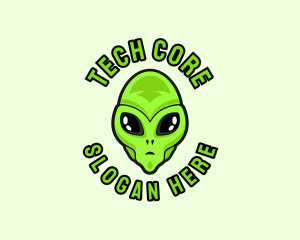 Alien Martian Streaming logo design