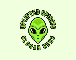 Alien Martian Streaming logo design