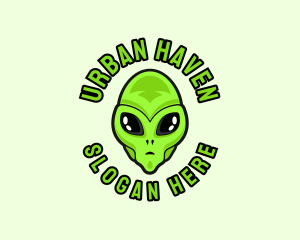 Alien Martian Streaming logo design