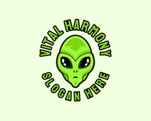 Alien Martian Streaming logo design