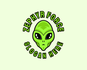 Alien Martian Streaming logo design