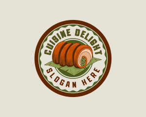 Filipino Pork Lechon logo design