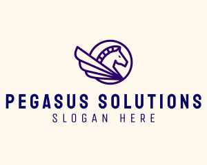 Pegasus Wings Gamer logo