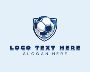 Soccer Ball Shield logo