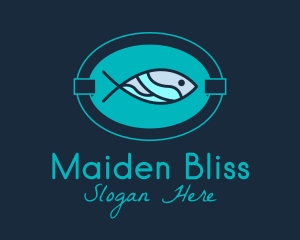 Fish Restaurant Signage Logo