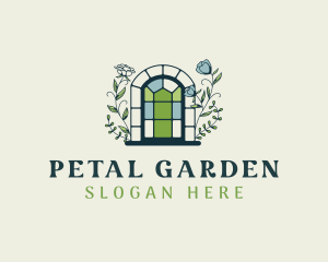 Flower Window Landscaping  logo design