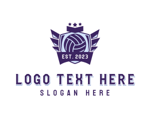 Team - Volleyball Varsity Team logo design