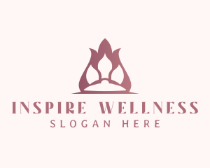 Wellness Lotus Massage logo design