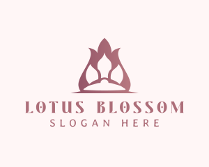 Wellness Lotus Massage logo design