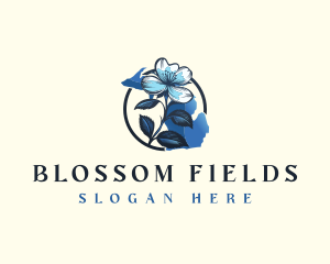 Flower Petal Blossom logo design