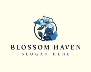 Flower Petal Blossom logo design