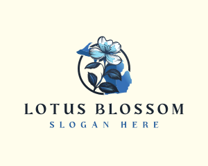 Flower Petal Blossom logo design