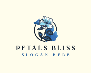 Flower Petal Blossom logo design