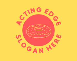 Doughnut Donut Baking logo design