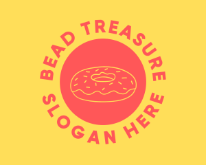 Doughnut Donut Baking logo design