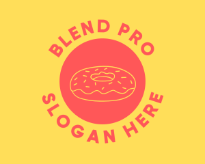 Doughnut Donut Baking logo design