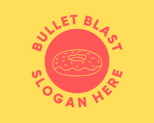 Doughnut Donut Baking logo design